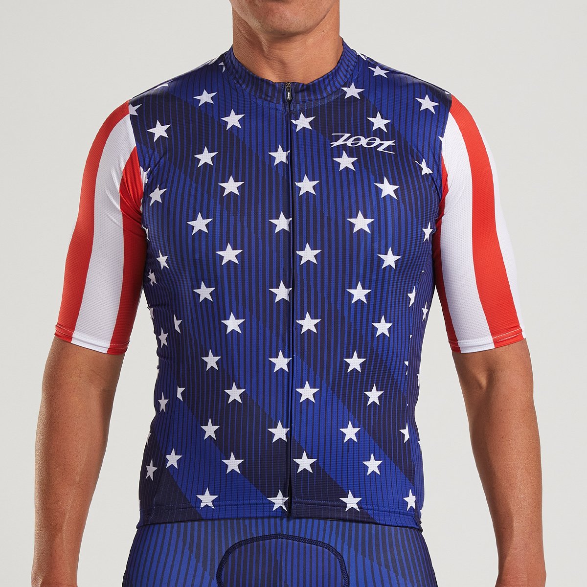 Zoot Sports Mens LTD Cycle Aero Jersey - Stars & Stripes