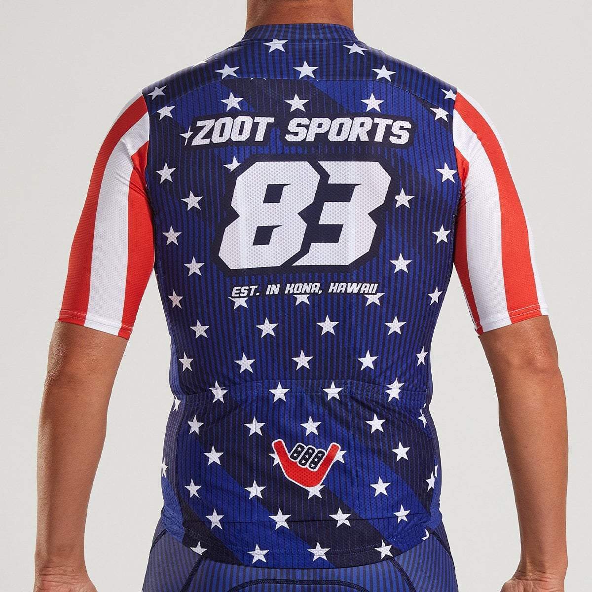 Zoot Sports CYCLE APPAREL MENS LTD CYCLE AERO JERSEY - STARS & STRIPES