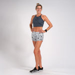 Zoot Sports Run Bottoms Womens LTD Run 3 Inch Short - Anchors Away