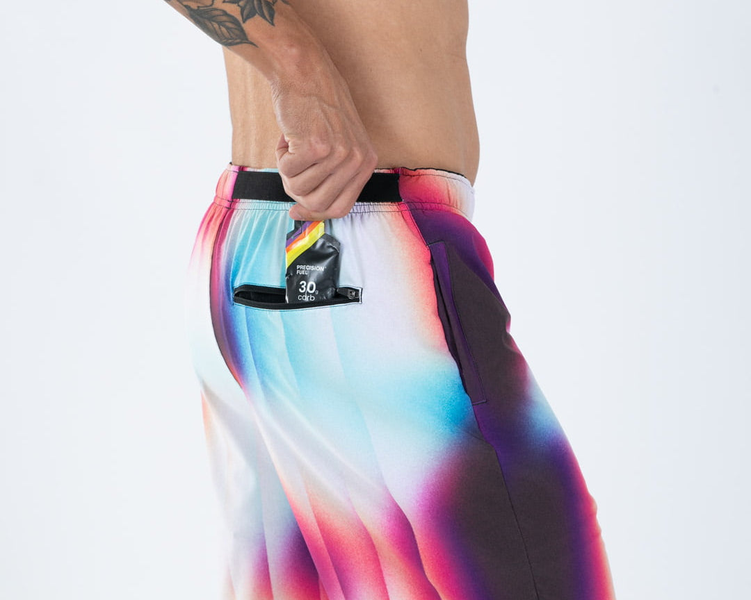 Zoot Sports RUN SHORTS 2-1 BOXER BRIEF Men's Elite Run 8" Short 2 in 1 - Sonic Shift