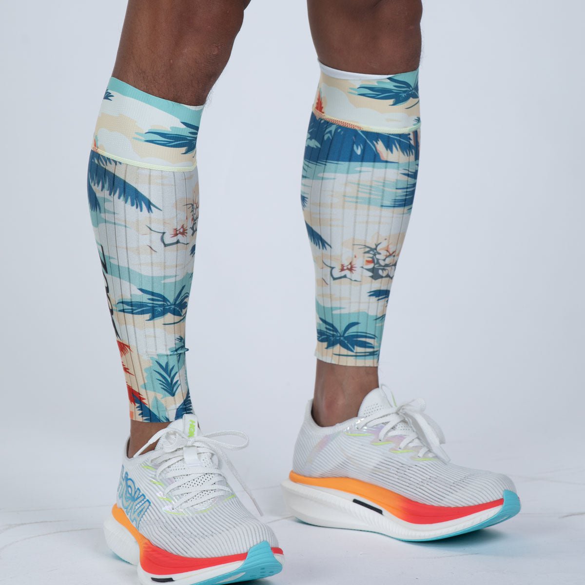 Zoot Sports ACCESSORIES Unisex Ltd Calf Sleeves - Vintage Hula