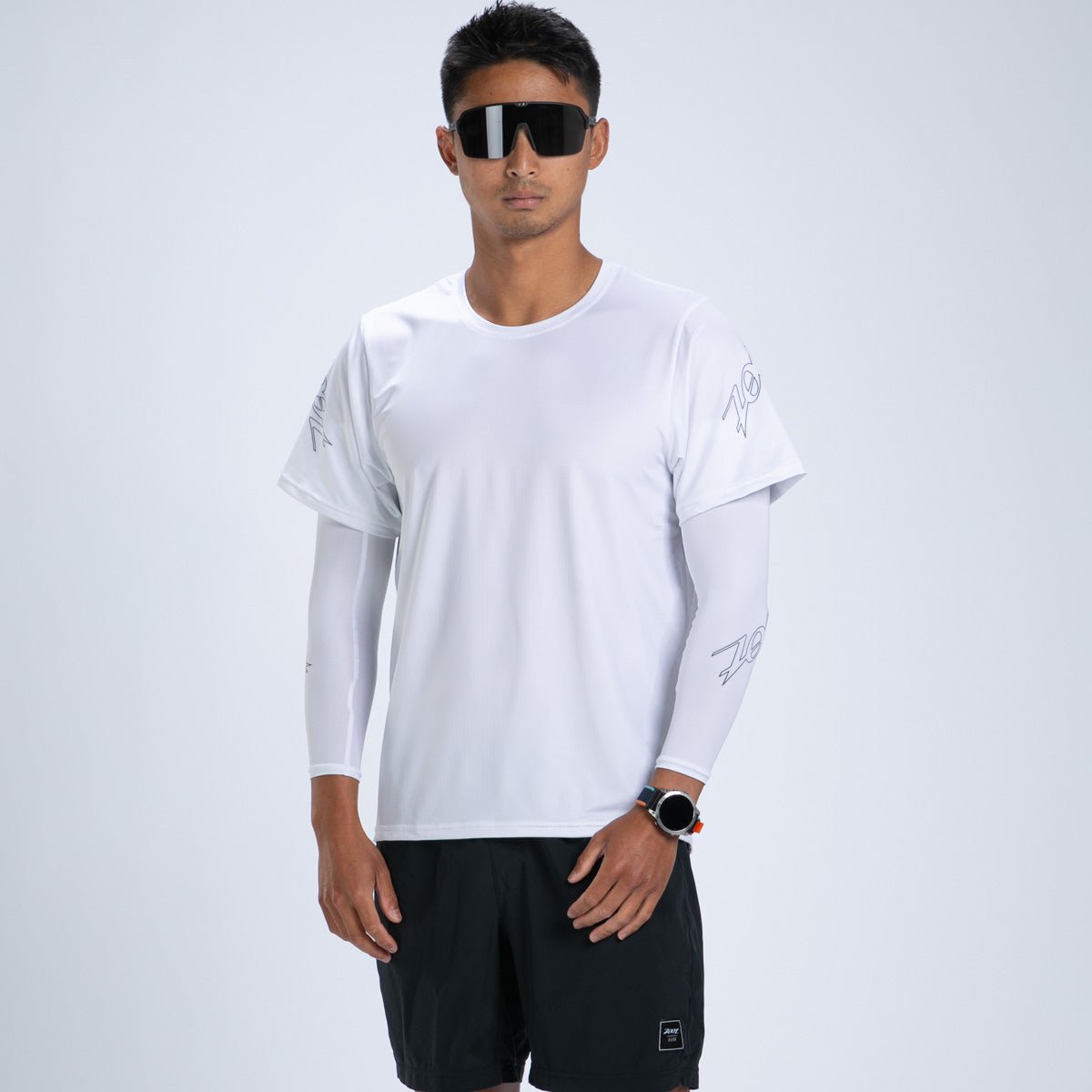 Zoot Sports ARM COOLERS Unisex Ltd Sun Stop Arm Cooler - UPF White