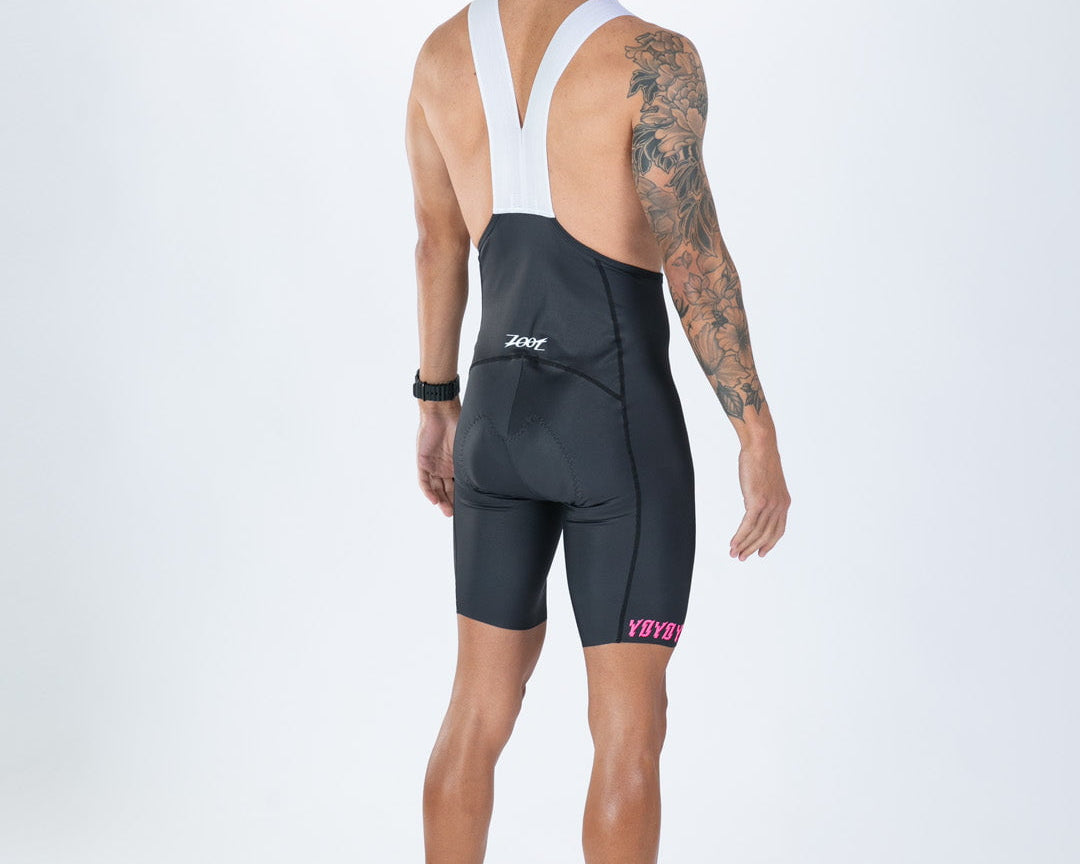 Zoot Sports BIKE BOTTOMS Men's Ltd Cycle Seamless Bib Short - Elements Bolts