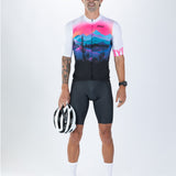 Zoot Sports BIKE BOTTOMS Men's Ltd Cycle Seamless Bib Short - Elements Bolts
