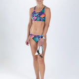 Zoot Sports BIKINI TOPS Women's Ltd Swim Crossback Bikini Top - Florescence