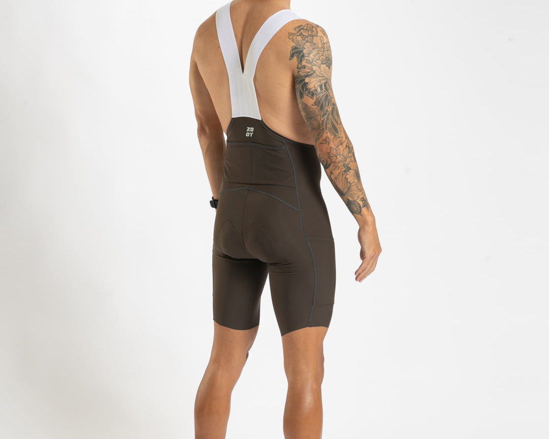 Zoot Sports CYCLE BIBS Men's Elite Cycle Cargo Bib - Mocha