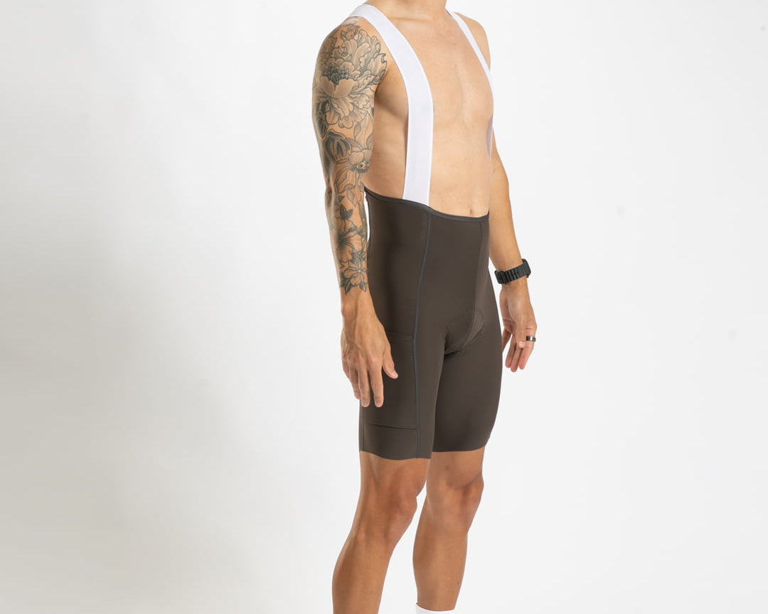 Zoot Sports CYCLE BIBS Men's Elite Cycle Cargo Bib - Mocha