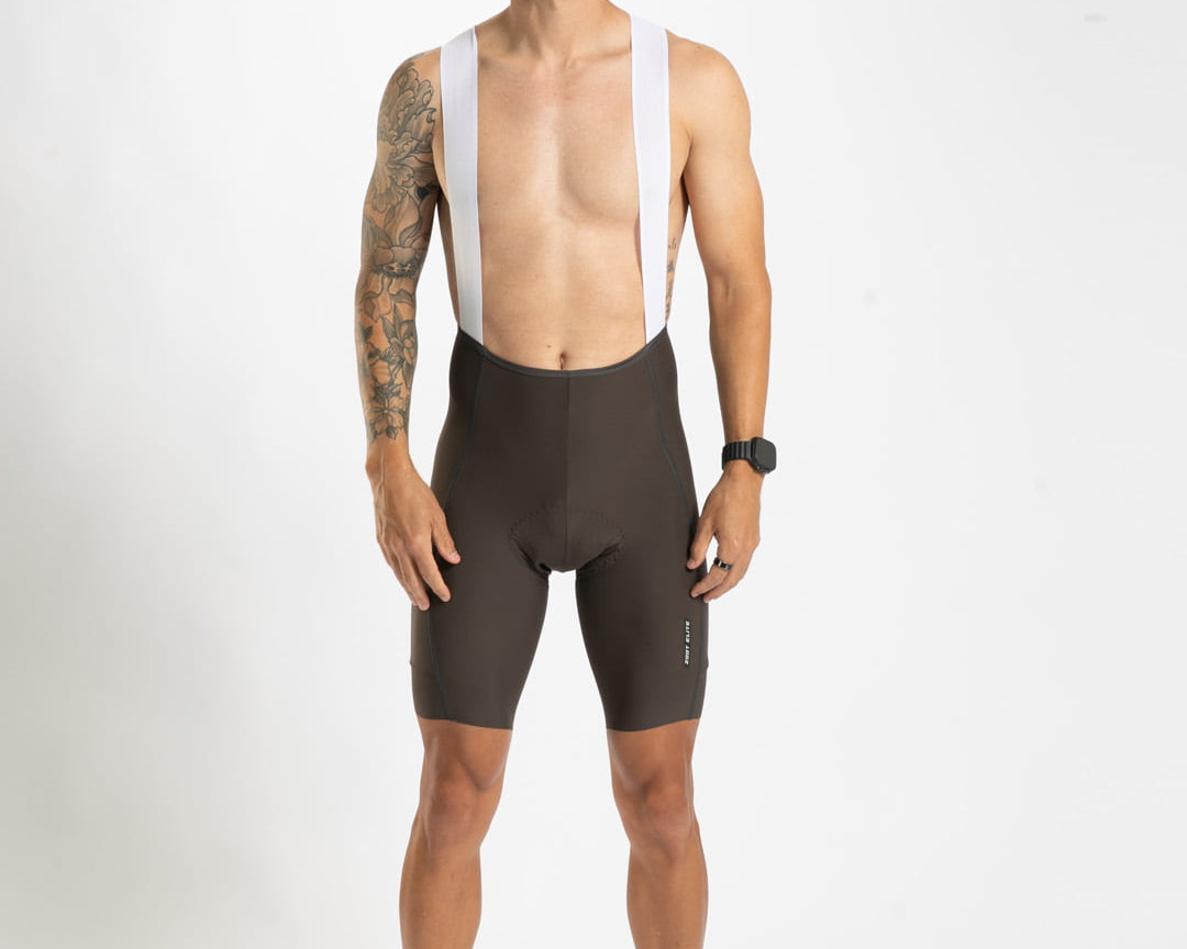 Zoot Sports CYCLE BIBS Men's Elite Cycle Cargo Bib - Mocha