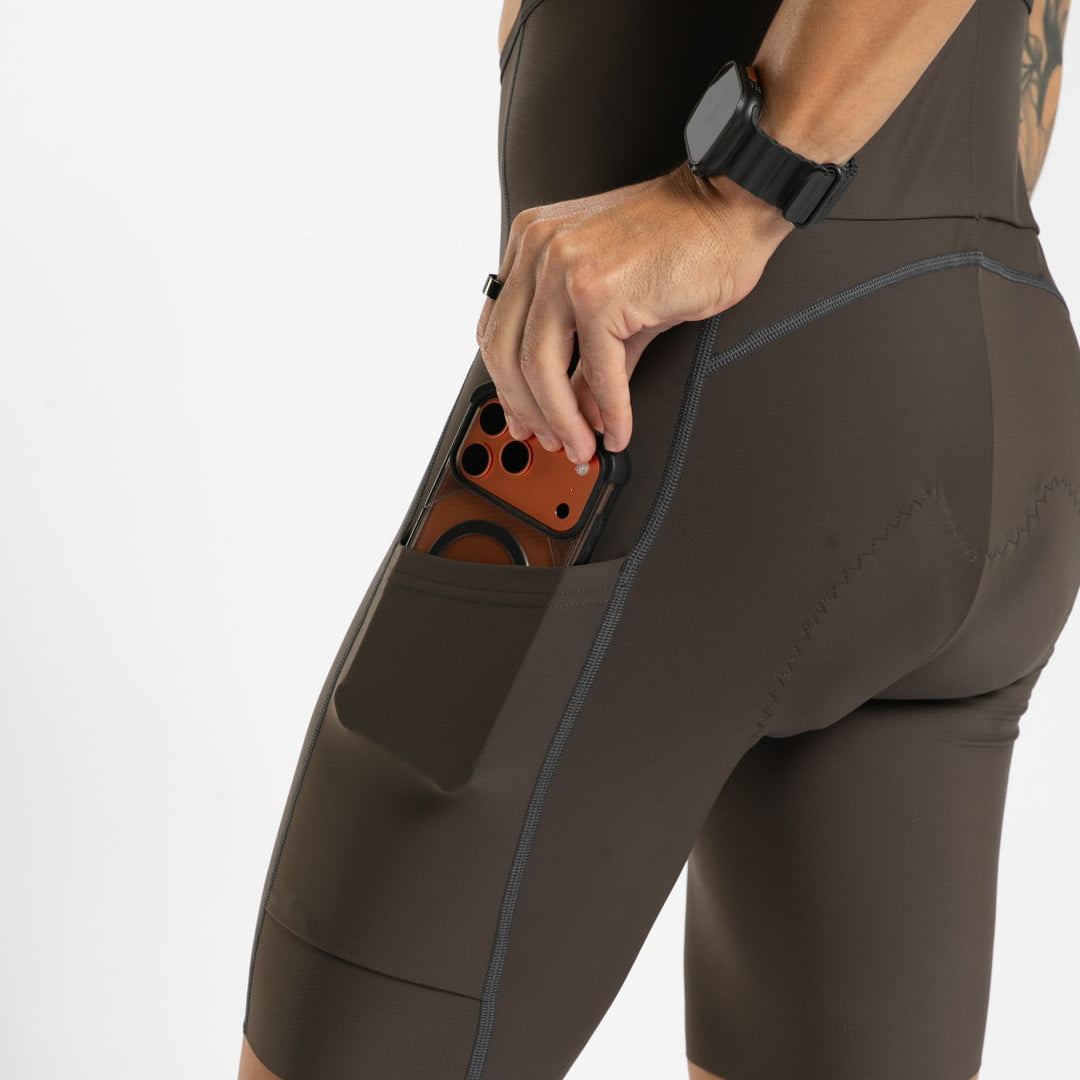 Zoot Sports CYCLE BIBS Men's Elite Cycle Cargo Bib - Mocha