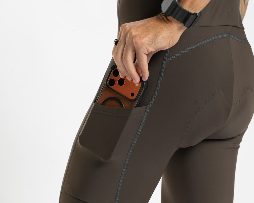 Zoot Sports CYCLE BIBS Men's Elite Cycle Cargo Bib - Mocha