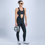 Zoot Sports CYCLE BIBS Women's Cycle Hallocore Thermal Bib Tight   - Jet Black