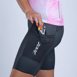 Zoot Sports CYCLE BIBS Women's Cycle Seamless Cargo Bib Short - Good Vibes Only