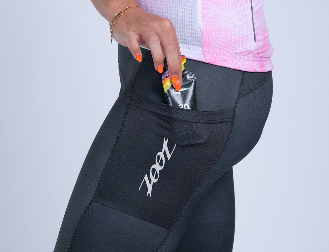 Zoot Sports CYCLE BIBS Women's Cycle Seamless Cargo Bib Short - Good Vibes Only