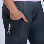 Zoot Sports CYCLE BIBS Women's Cycle Seamless Cargo Bib Short - Good Vibes Only