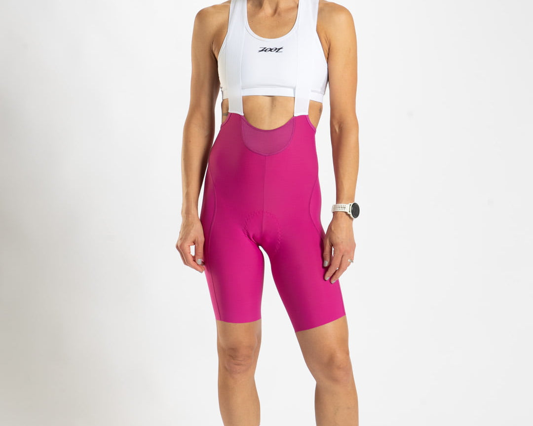 Zoot Sports CYCLE BIBS Women's Elite Cycle Bib - Pink Berry
