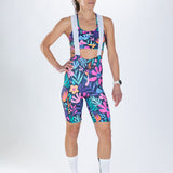 Zoot Sports CYCLE BIBS Women's Ltd Cycle Seamless Bib Short - Florescence