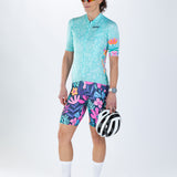 Zoot Sports CYCLE BIBS Women's Ltd Cycle Seamless Bib Short - Florescence