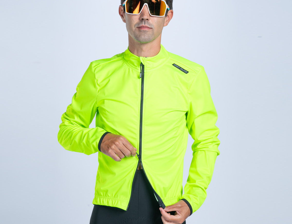 Zoot Sports CYCLE JACKETS Men's Elite Cycle Jacket - Hi Viz Yellow