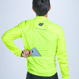 Zoot Sports CYCLE JACKETS Men's Elite Cycle Jacket - Hi Viz Yellow