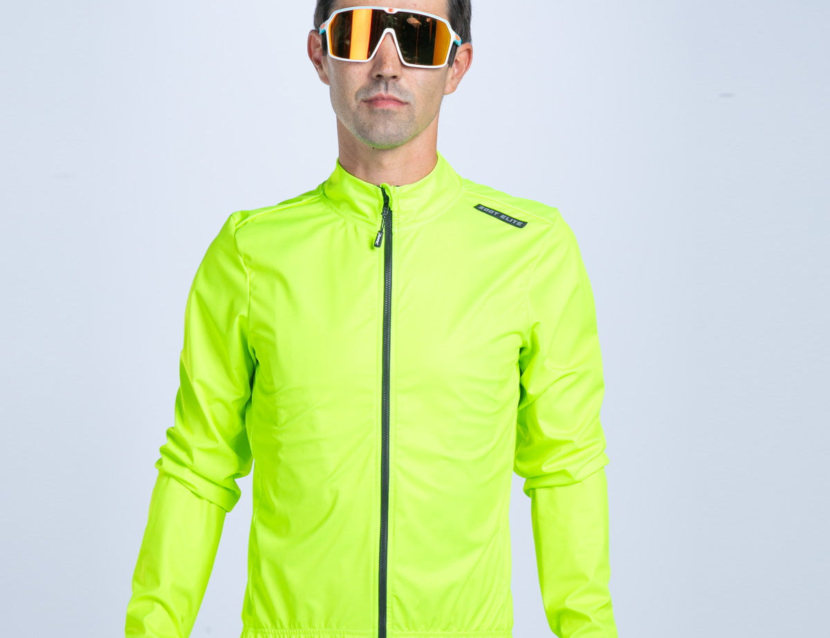 Zoot Sports CYCLE JACKETS Men's Elite Cycle Jacket - Hi Viz Yellow