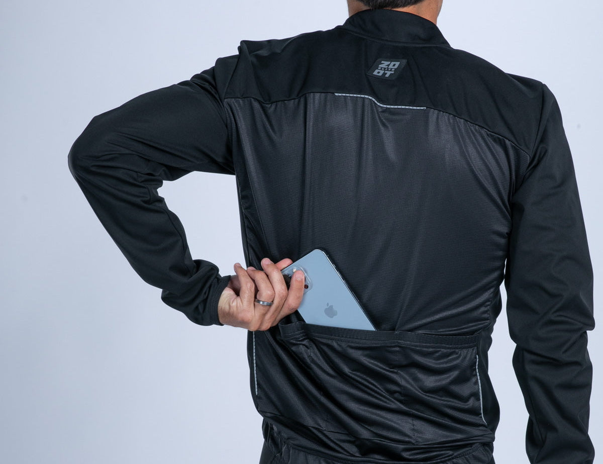 Zoot Sports CYCLE JACKETS Men's Elite Cycle Jacket - Jet Black