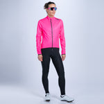 Zoot Sports CYCLE JACKETS Women's Elite Cycle Jacket - Hi Viz Pink