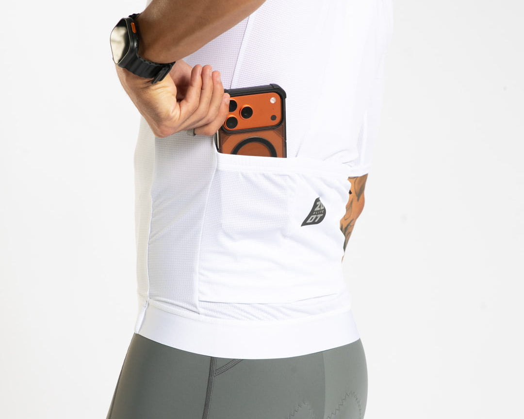 Zoot Sports CYCLE JERSEYS Men's Elite Cycle Aero Jersey - Flat White