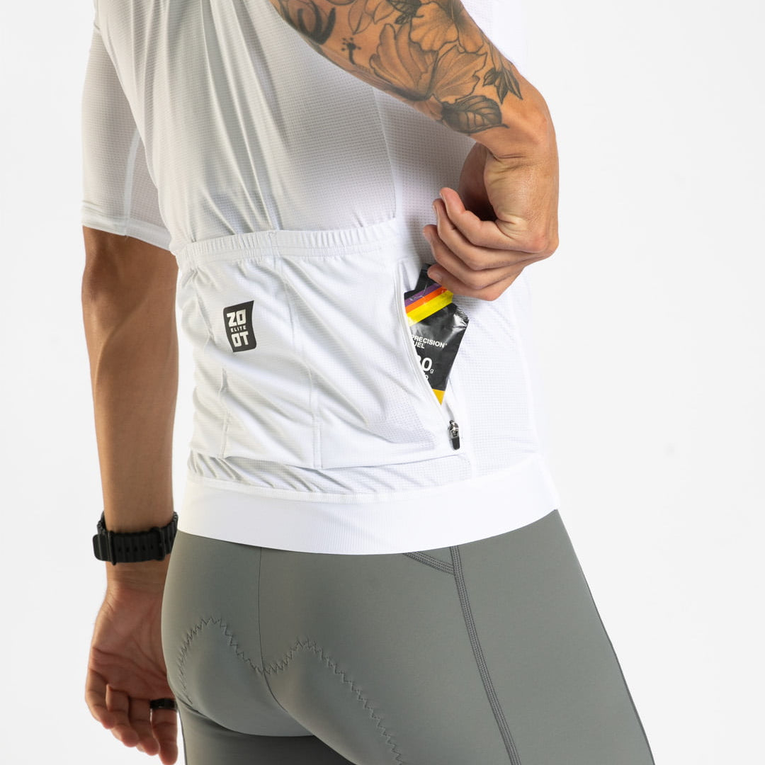 Zoot Sports CYCLE JERSEYS Men's Elite Cycle Aero Jersey - Flat White