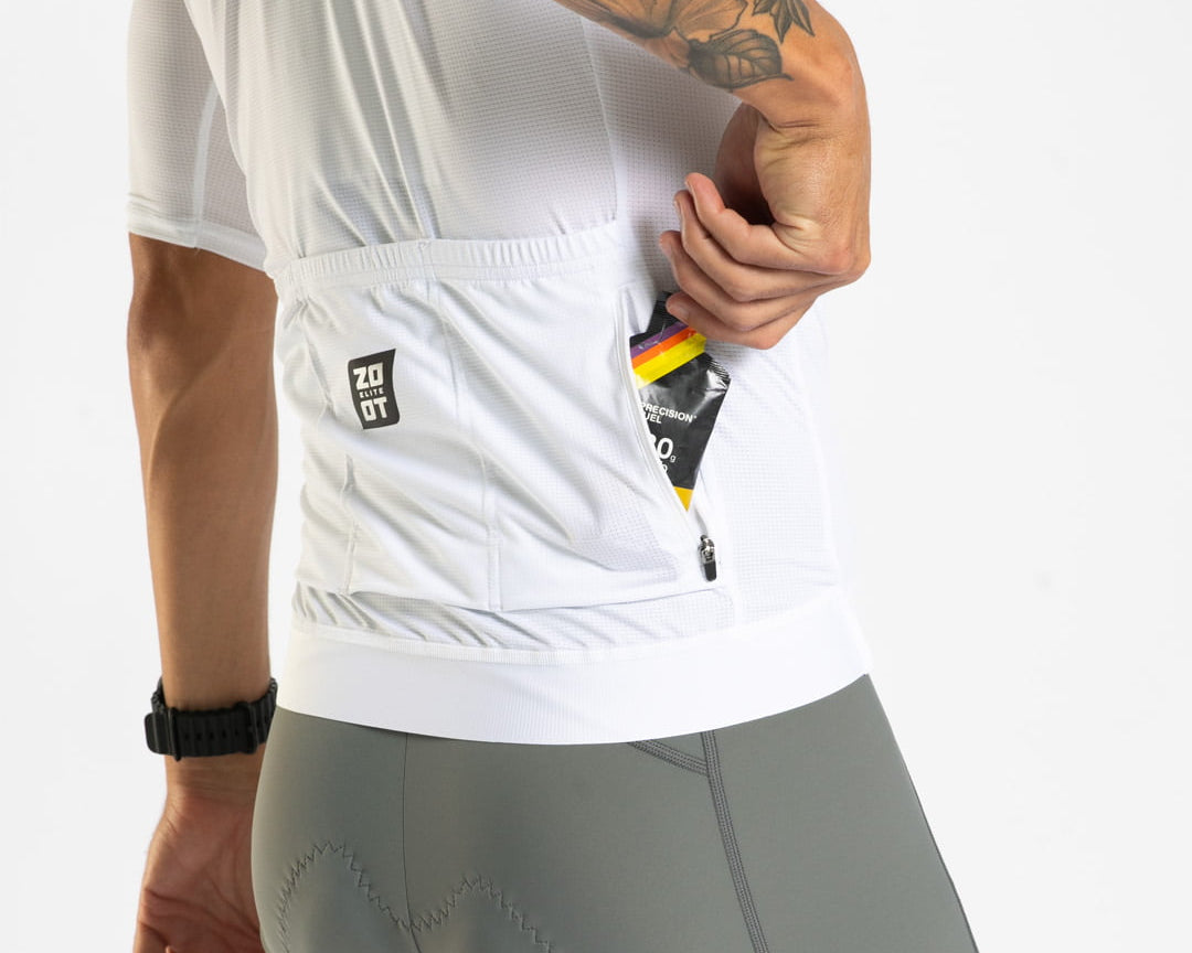 Zoot Sports CYCLE JERSEYS Men's Elite Cycle Aero Jersey - Flat White