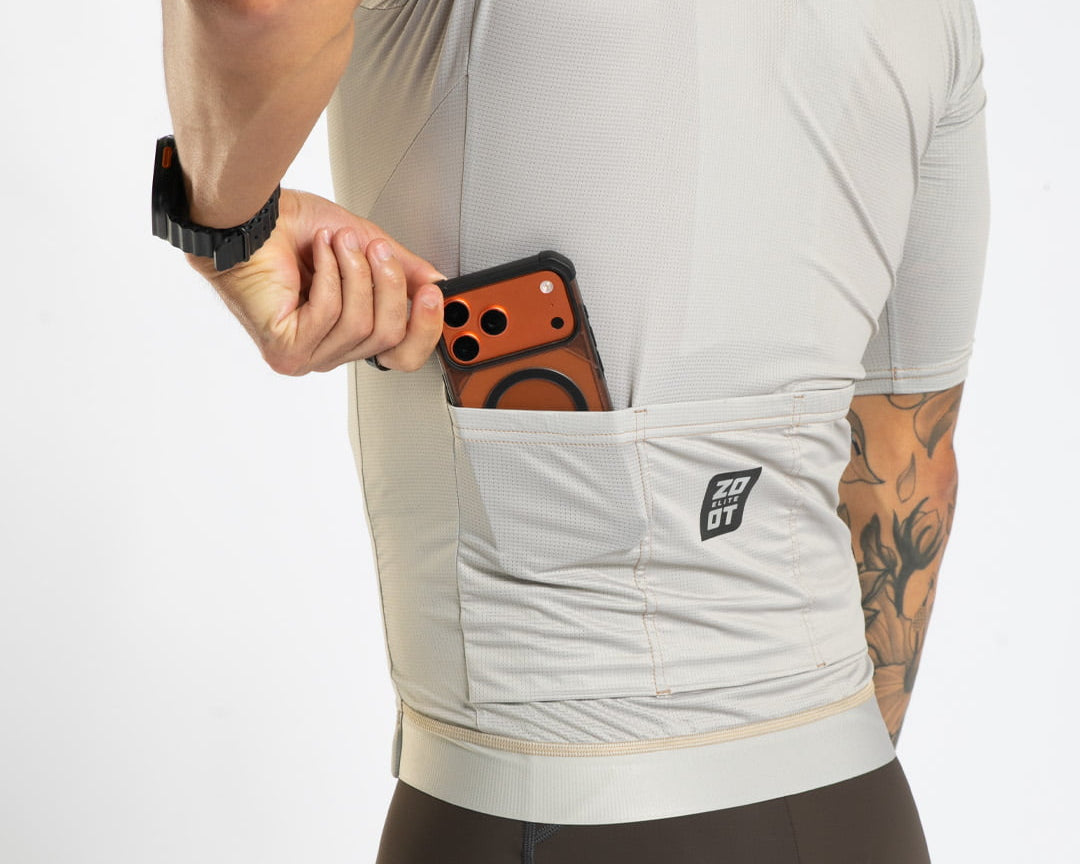 Zoot Sports CYCLE JERSEYS Men's Elite Cycle Aero Jersey - Hazelnut