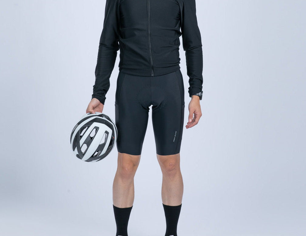 Zoot Sports CYCLE JERSEYS Men's Elite Cycle Hallocore Thermal Jersey - Jet Black