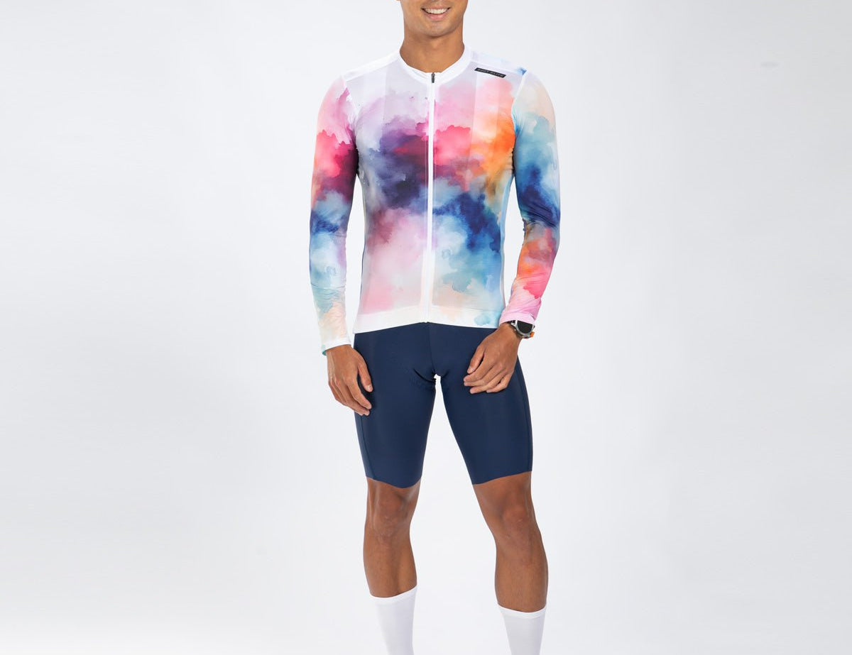 Zoot Sports CYCLE JERSEYS Men's Elite Cycle Ls Aero Jersey - Chromoflow