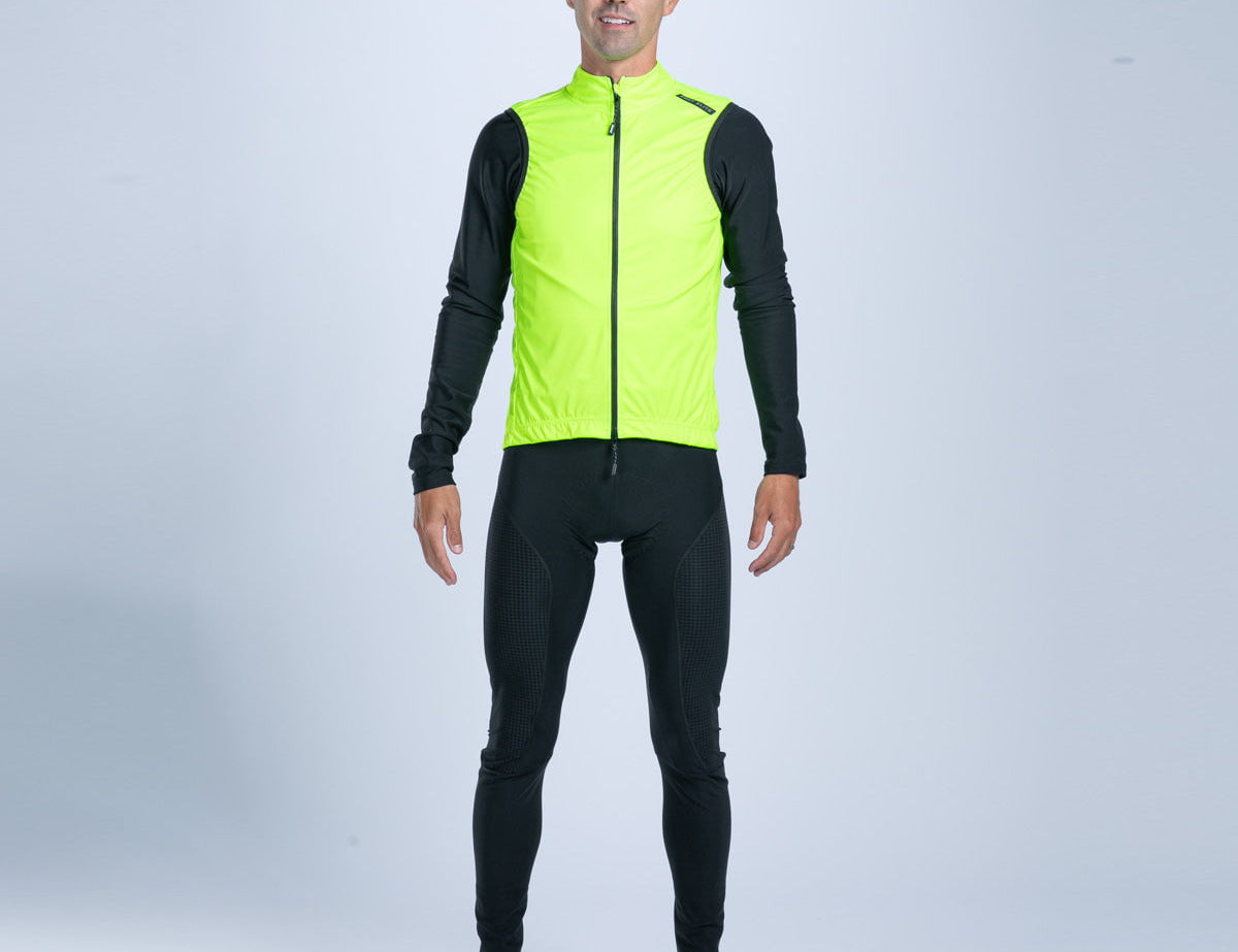 Zoot Sports CYCLE JERSEYS Men's Elite Cycle Vest  - Hi Viz Yellow