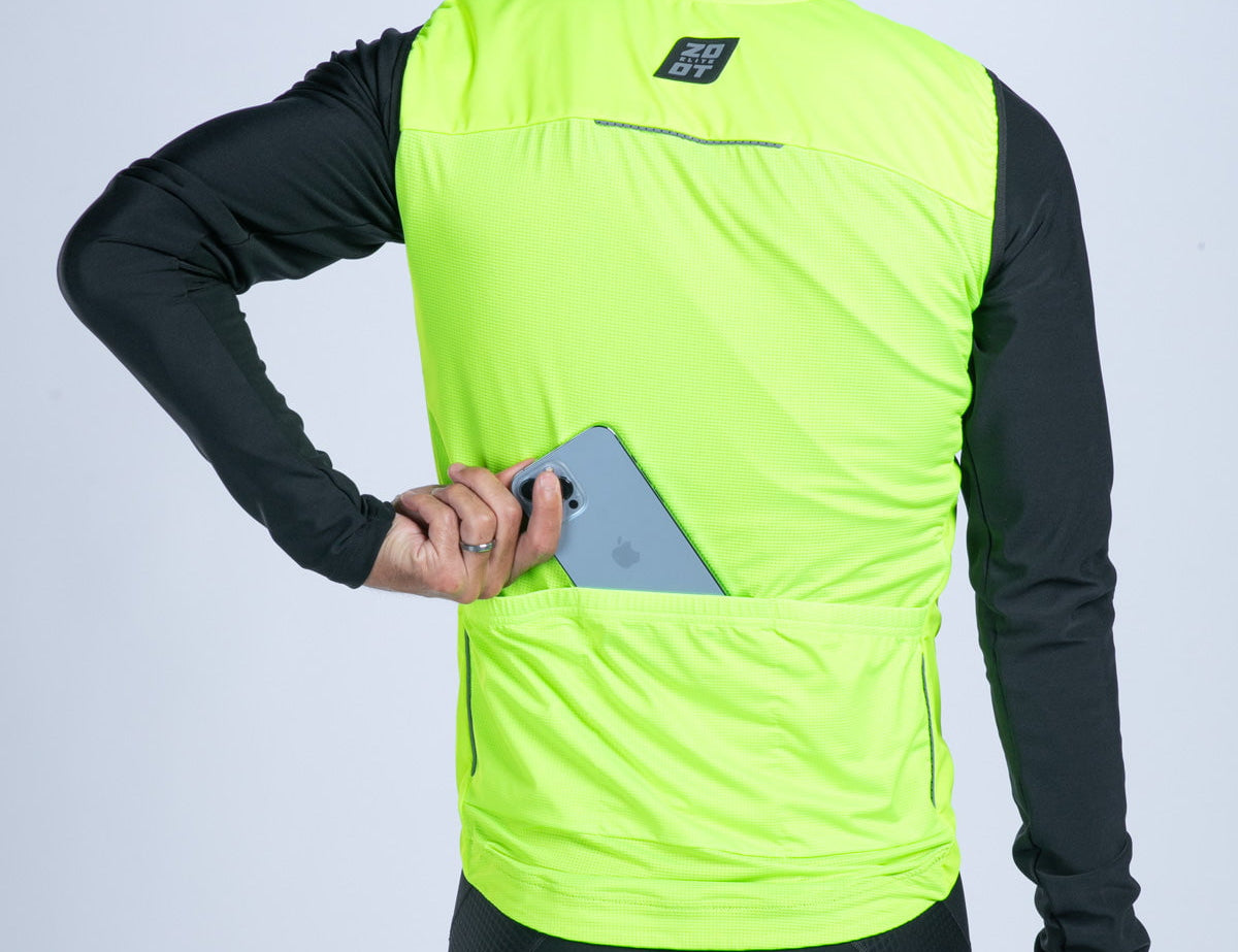 Zoot Sports CYCLE JERSEYS Men's Elite Cycle Vest  - Hi Viz Yellow