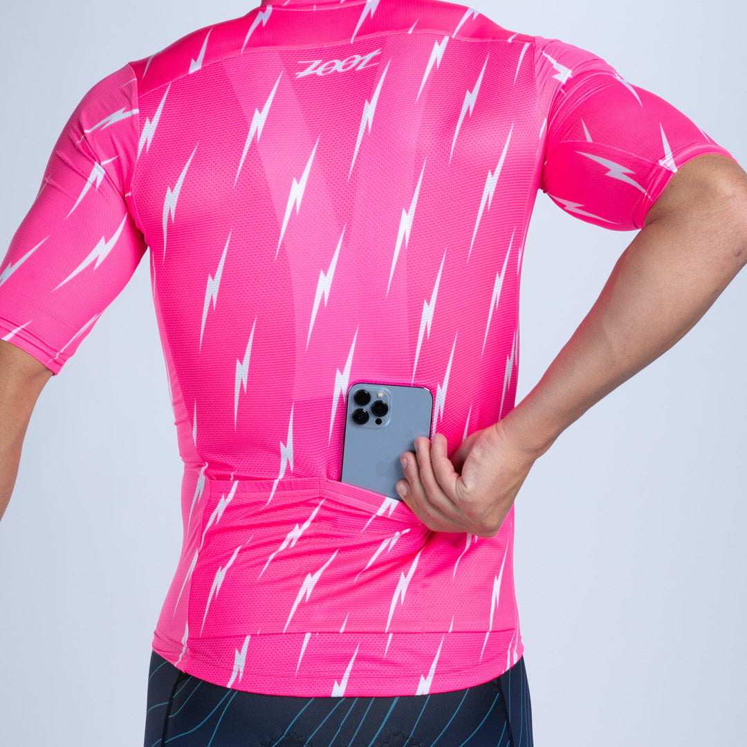Zoot Sports CYCLE JERSEYS Men's Ltd Cycle Aero Jersey - Elements Bolts
