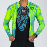 Zoot Sports CYCLE JERSEYS Men's Ltd Cycle Sun Stop Ls Jersey - Electric