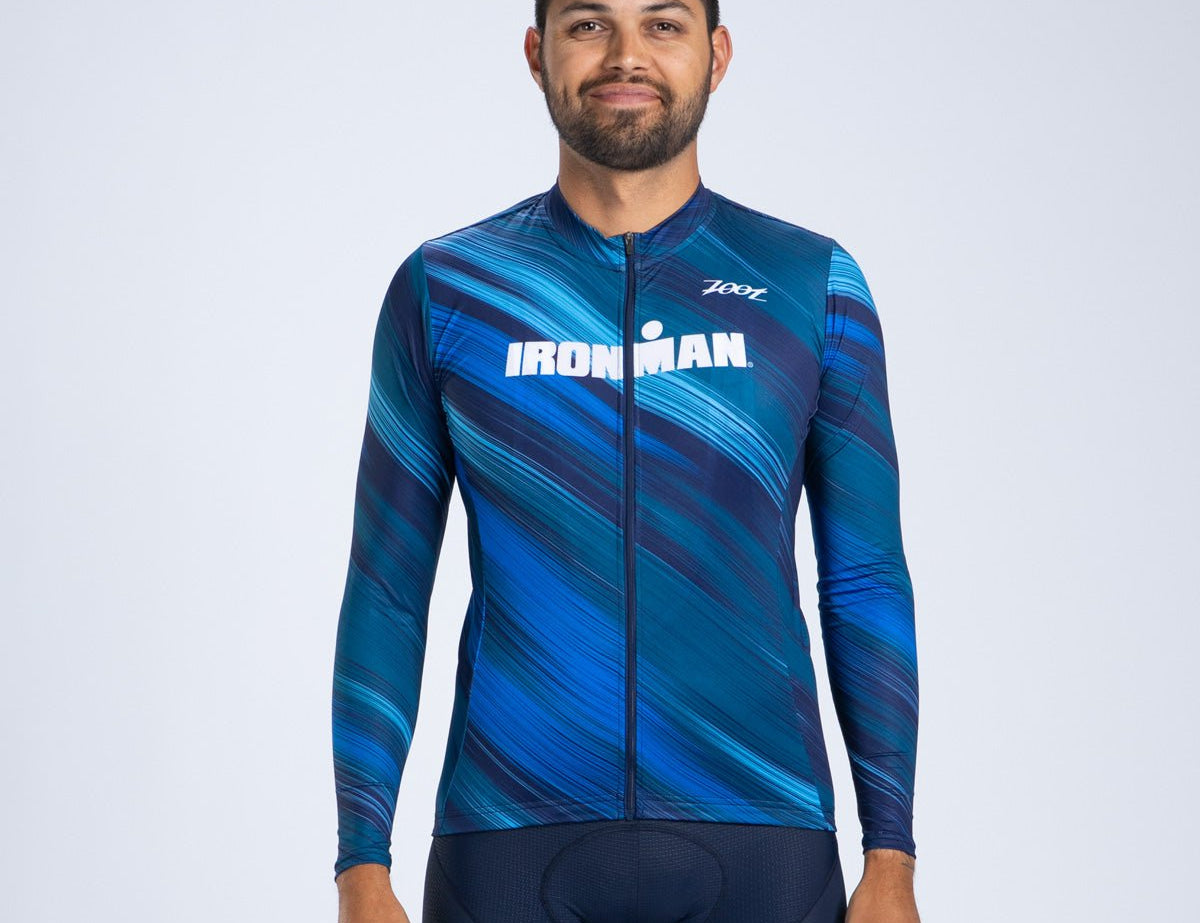 Zoot Sports CYCLE JERSEYS Men's Ltd Cycle Sun Stop Ls Jersey - IM Heat