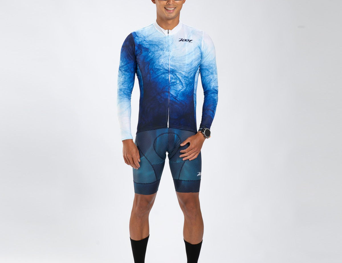 Zoot Sports CYCLE JERSEYS Men's Ltd Cycle Sun Stop Ls Jersey   - La Plage