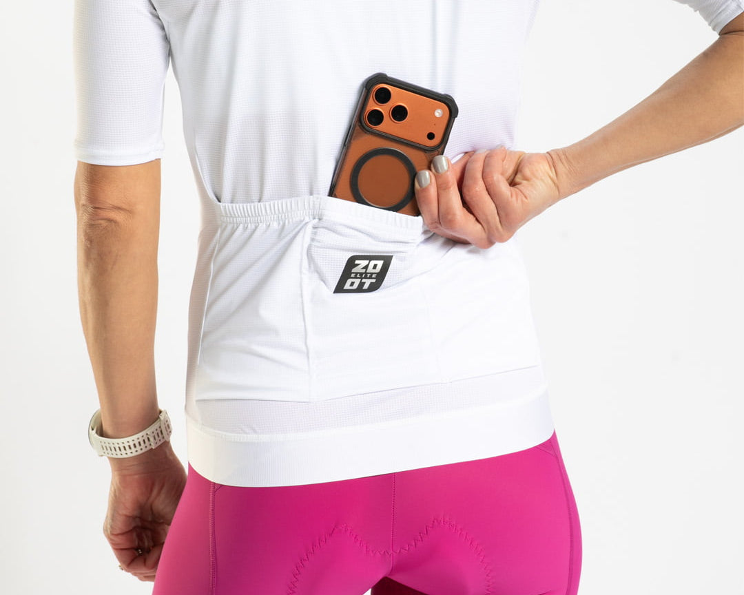 Zoot Sports CYCLE JERSEYS Women's Elite Cycle Aero Jersey - Flat White