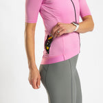 Zoot Sports CYCLE JERSEYS Women's Elite Cycle Aero Jersey - Pink Sunset