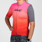 Zoot Sports CYCLE JERSEYS Women's Ltd Cycle Aero Jersey - Darkside Fire