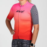 Zoot Sports CYCLE JERSEYS Women's Ltd Cycle Aero Jersey - Darkside Fire