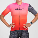 Zoot Sports CYCLE JERSEYS Women's Ltd Cycle Aero Jersey - Darkside Fire