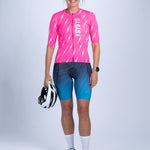 Zoot Sports CYCLE JERSEYS Women's Ltd Cycle Aero Jersey - Elements Bolts