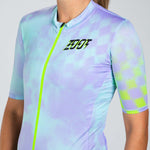 Zoot Sports CYCLE JERSEYS Women's Ltd Cycle Aero Jersey With Exposed Zipper - Electric