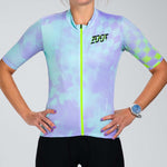 Zoot Sports CYCLE JERSEYS Women's Ltd Cycle Aero Jersey With Exposed Zipper - Electric