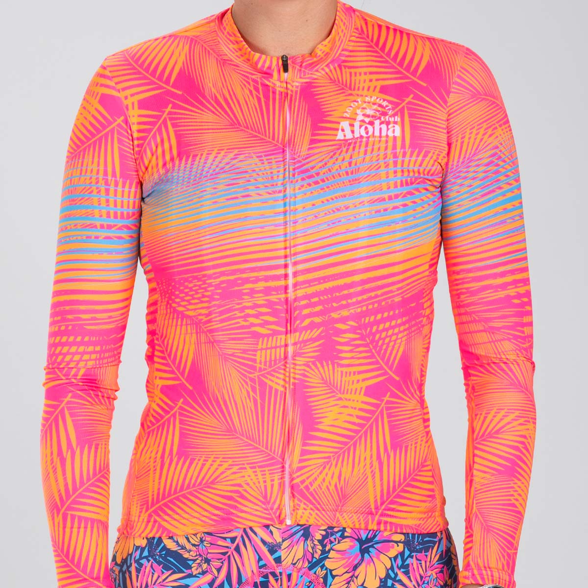 Zoot Sports CYCLE JERSEYS Women's Ltd Cycle Sun Stop Ls Jersey - Club Aloha