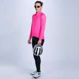 Zoot Sports CYCLE JERSEYS Women's Ltd Cycle Thermal Jersey - Hi Viz Pink