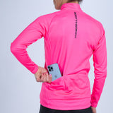 Zoot Sports CYCLE JERSEYS Women's Ltd Cycle Thermal Jersey - Hi Viz Pink
