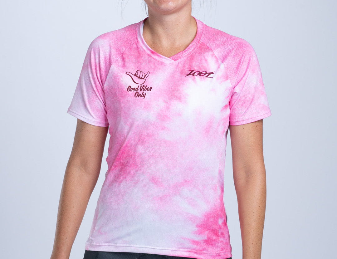 Zoot Sports CYCLE JERSEYS Women's Recon Cycle Dirt Shirt - Good Vibes Only